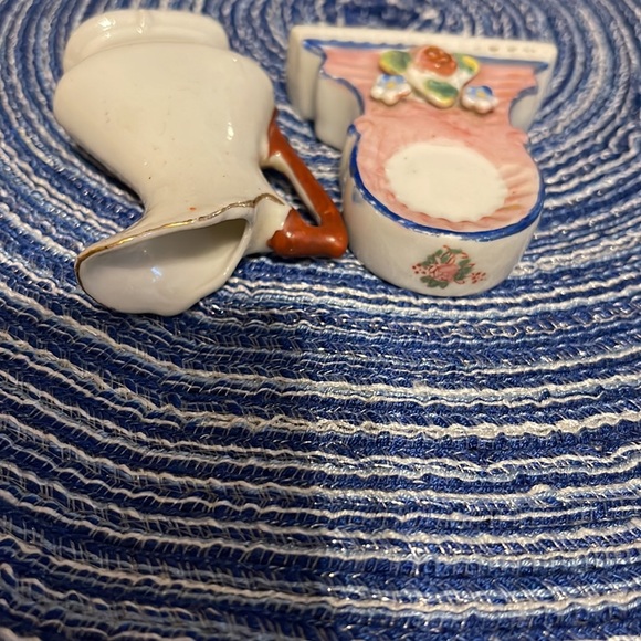 Vintage Made in Occupied Japan Set of 2 Decorative Collectables - Picture 11 of 11